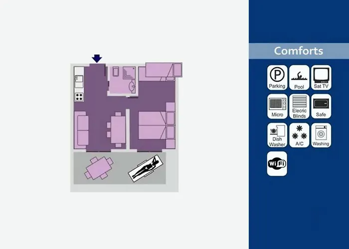 Апартаменты Comfortable Flat On The Floor Бибионе